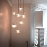 Aluminum and Glass Pendant Light for Contemporary Living Spaces | OroDwell