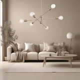 Mini Chandelier Adjustable Cord Length Fixture