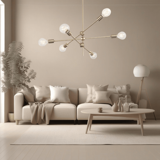 Mini Chandelier Adjustable Cord Length Fixture