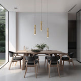 Gilded Bullet Lights – Nordic-Inspired Pendant Light