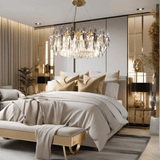 Crystal Chandelier Ambient Lighting for Home Decor