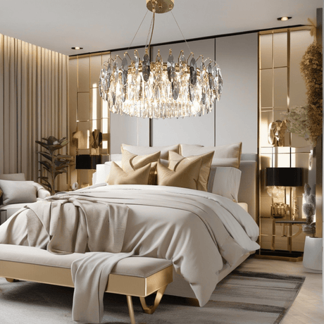 Crystal Chandelier Ambient Lighting for Home Decor