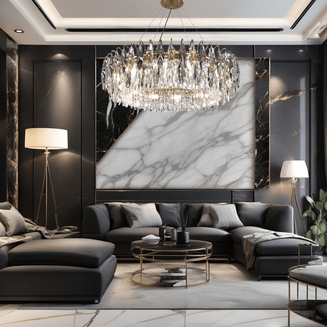 Aurelia Coronet Chandelier for Living Room
