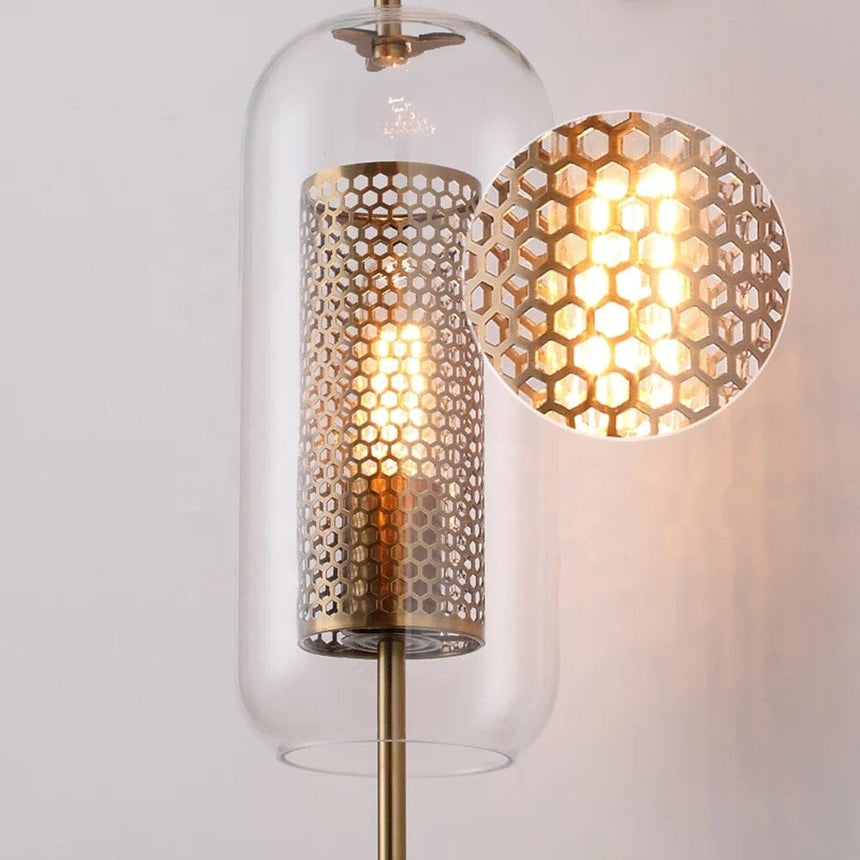 Maribel Glass Wall Lamp for Hallway