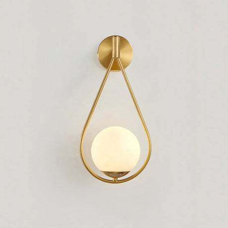 Glass Pendant Light LED Warm Ambient Glow – Solara Droplet
