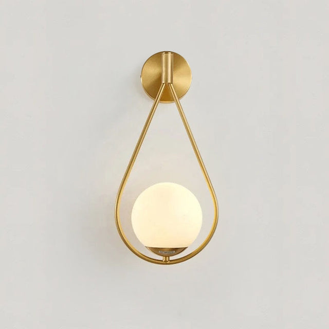 Glass Pendant Light LED Warm Ambient Glow – Solara Droplet