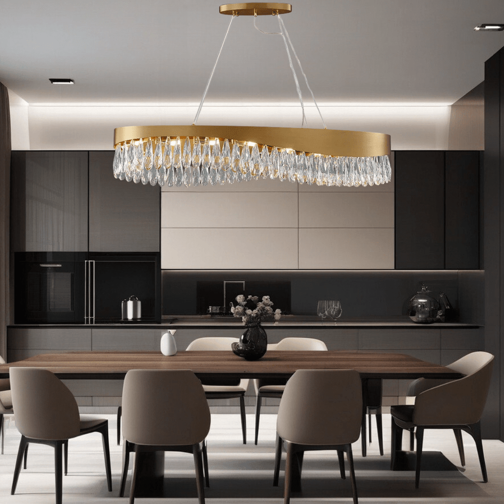 Oval Chandelier by for Dining Room