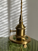 Brass Pendant Light with ambient lighting for kitchen – view 20 | OroDwell