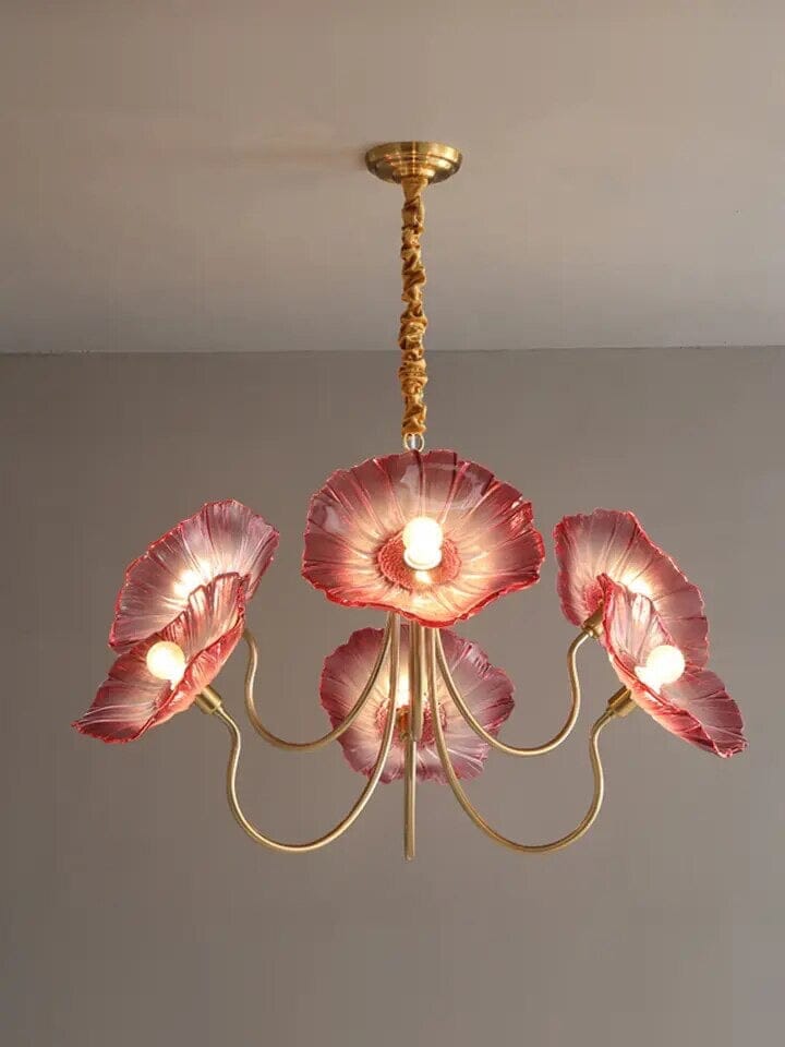 timeless glass chandelier design