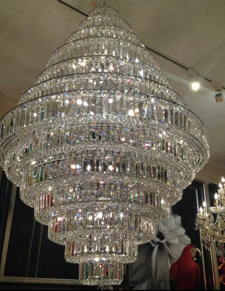 Crystal Chandelier for Traditional Interior Decor