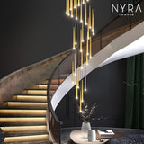 Liora LED Chandelier Dimensions Detail View