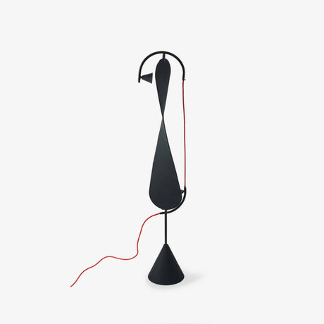 Artistic standing lamp for bedroom decor