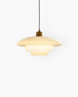LyraCloud Pendant Light layered opal glass design - OpalDwell