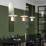 Elegant Minimalist Lines Metal Pendant Light - OroDwell