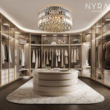 Crystal Chandelier Sparkling Centerpiece Design