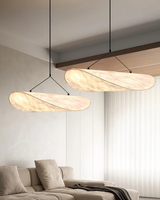 Dimmable LED Pendant Light Fabric and Iron