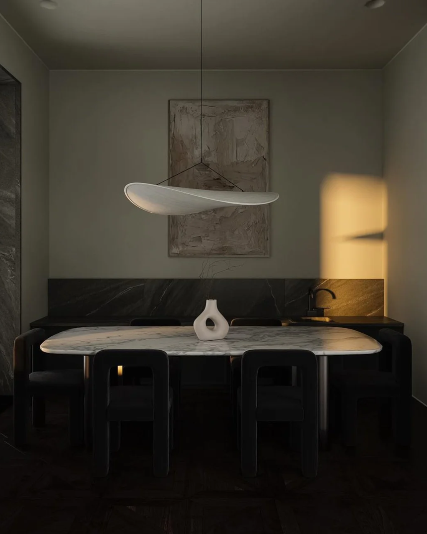Minimalist Pendant Light Modern Silhouette