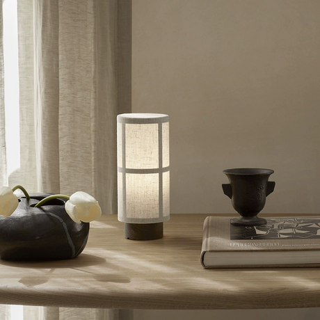 Minimalist Japanese-Scandinavian Table Lamp for Modern Home Interiors | OroDwell
