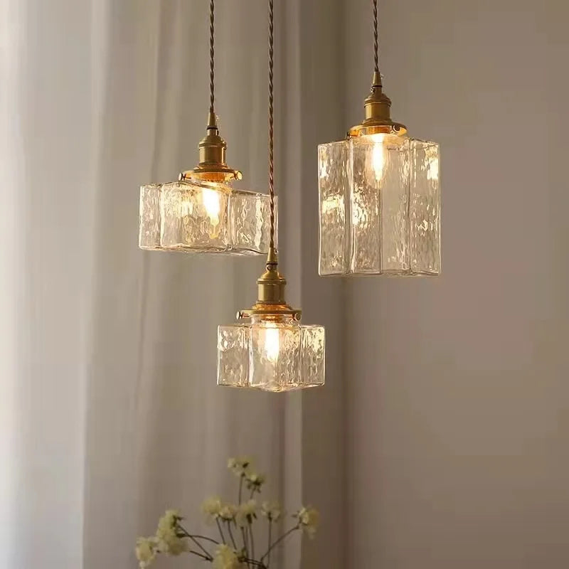 Aurora Pendant Light - Glass Vintage-Inspired Design | OroDwell