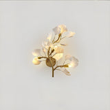 Leaf design wall sconce for bedroom