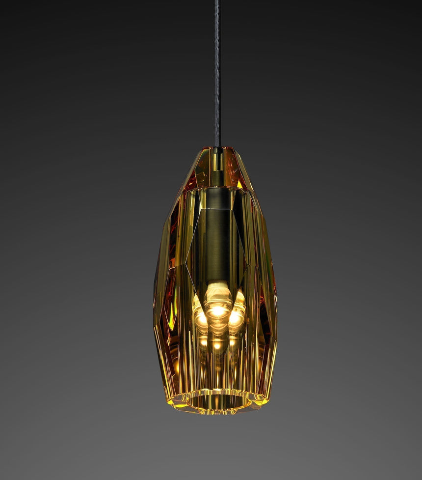 Asterra Premium Full Copper K9 Crystal LED Pendant Lights - OpalDwell