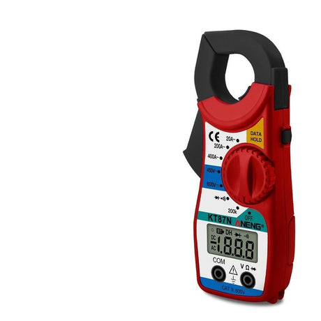 Digital Clamp Multimeter Color Options Yellow Red Grey