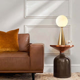 Metal and Glass Table Lamp for Modern Homes
