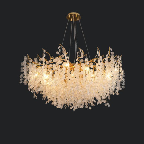 Crystal Pendant Light for Bedroom Decor
