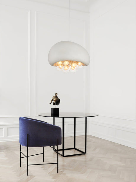 Modern Glass Pendant Light For Living Room - OroDwell