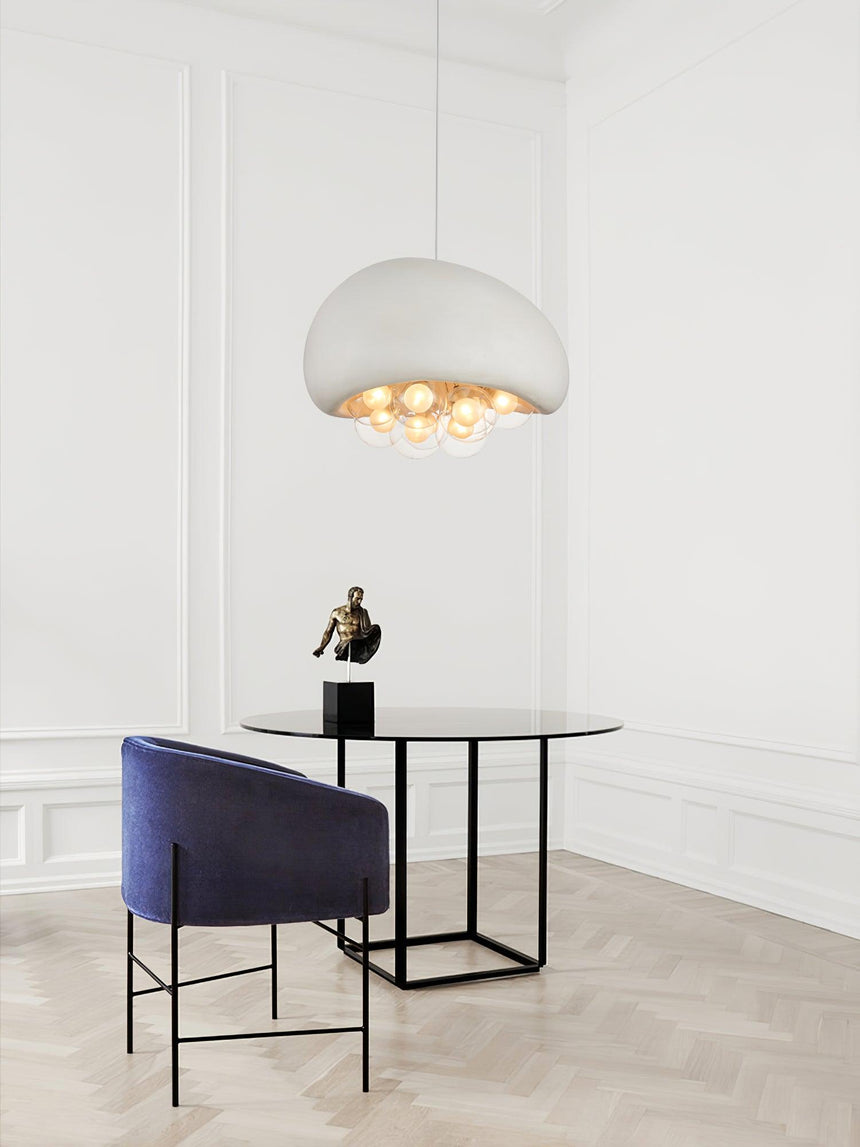 Modern Glass Pendant Light For Living Room - OroDwell