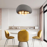 LuminaBubbles Glass Pendant Light Close-Up Detail - OroDwell