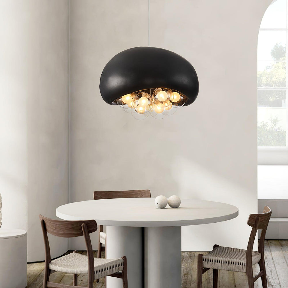 Modern Glass Pendant Light – Hero View - OroDwell