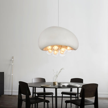 Pendant Light Installed In Living Room Setting - OroDwell
