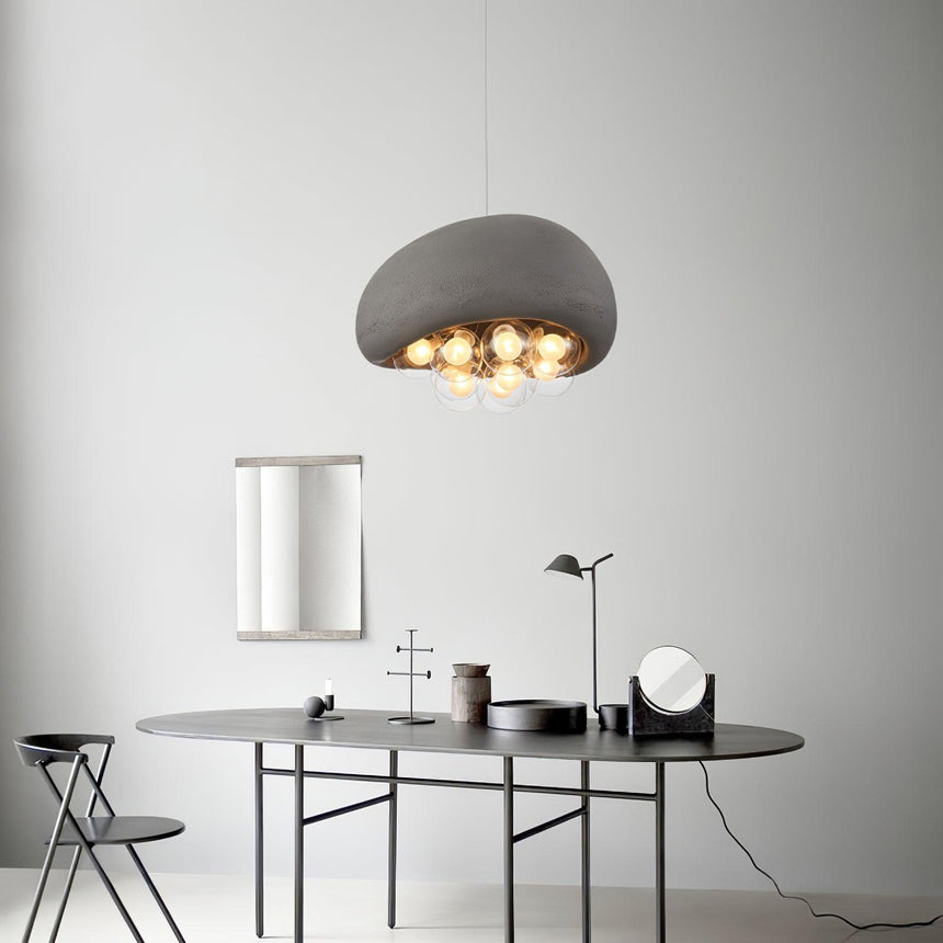 LuminaBubbles Pendant Light Alternate Angle - OroDwell
