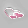 PetalGlow Ceiling Lamp Colorful Playful Shape Detail - OpalDwell