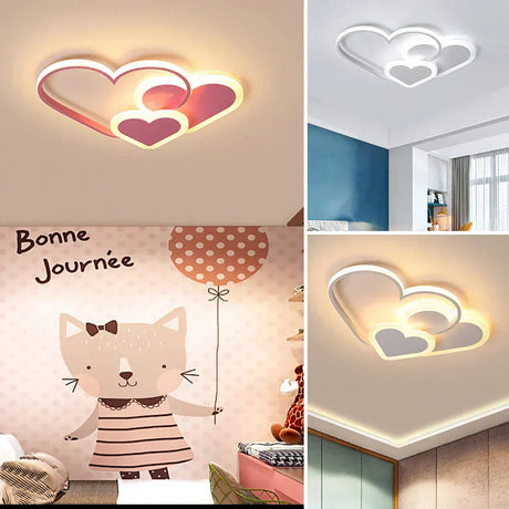 PetalGlow Ceiling Lamp Bright Even LED Illumination - OpalDwell