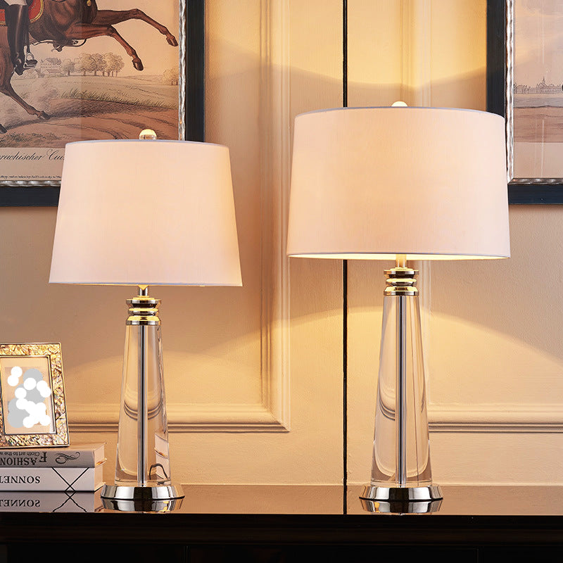Crystal Table Lamp Warm Ambient Glow for Bedroom