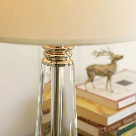 Crystal Table Lamp for Hospitality Settings