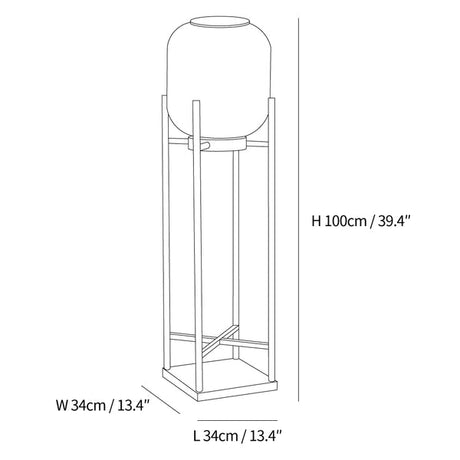 LumaSpry Waterproof Solar Lamp for Outdoor Decor