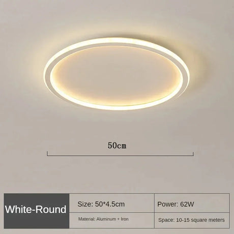 Dimmable LED Ceiling Light Diameter Options