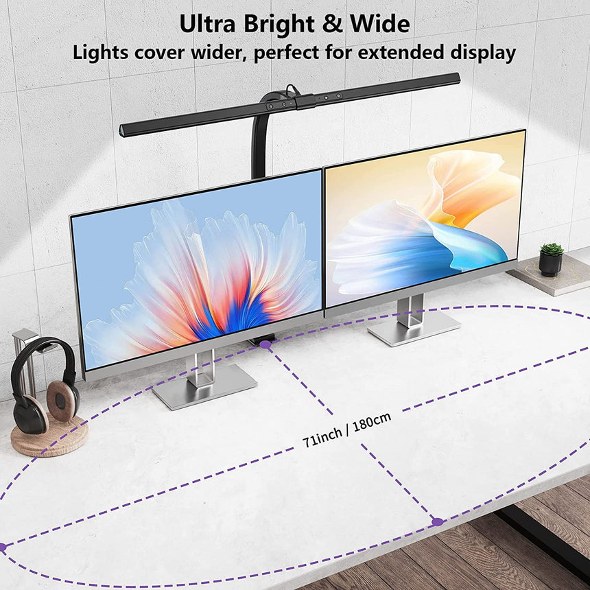 AeroClip LED Desk Lamp for Home Office