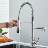 NovaPulse Kitchen Mixer Tap countertop mounting view - OpalDwell