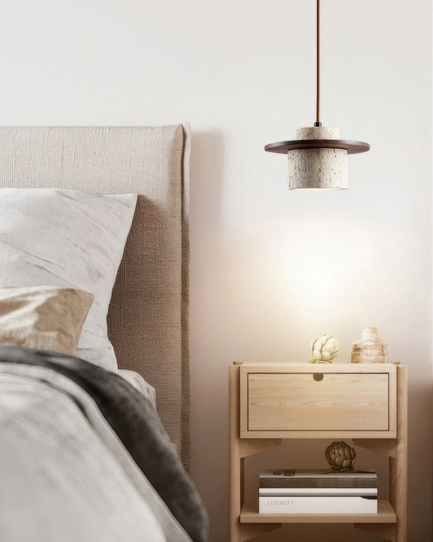Terryn Pendant Light dimensions size view - OpalDwell