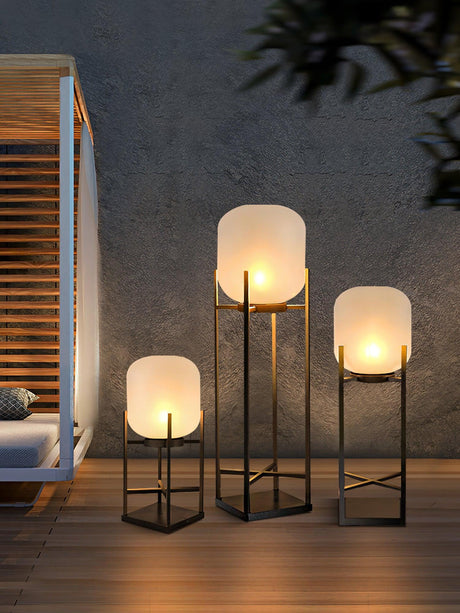 LumaSpry Outdoor Solar Lamp for Garden and Patio