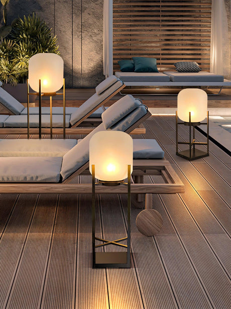 LumaSpry Waterproof Solar Lamp for Outdoor Decor