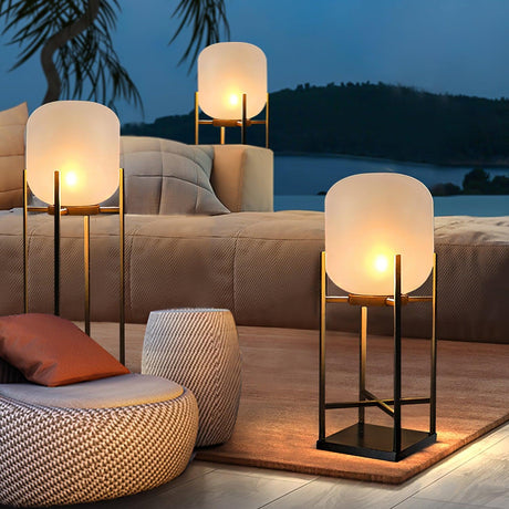 LumaSpry Outdoor Solar Lamp for Garden and Patio