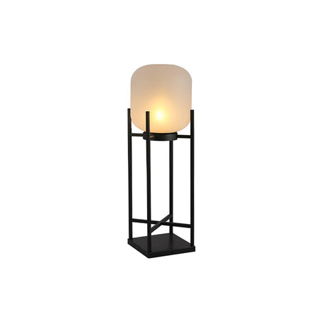 LumaSpry Solar Lamp with Stainless Steel and Glass Design