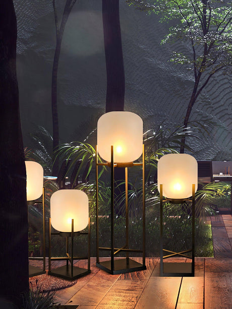 LumaSpry Waterproof Solar Lamp for Outdoor Decor