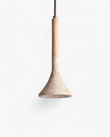 Ardena Natural Wood Pendant Light overall product view - OpalDwell