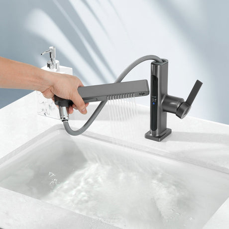 Kitchen Faucet Single Lever Handle Detail